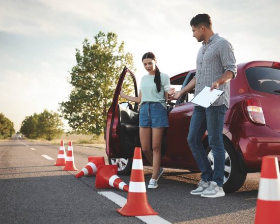 girl who failed road test